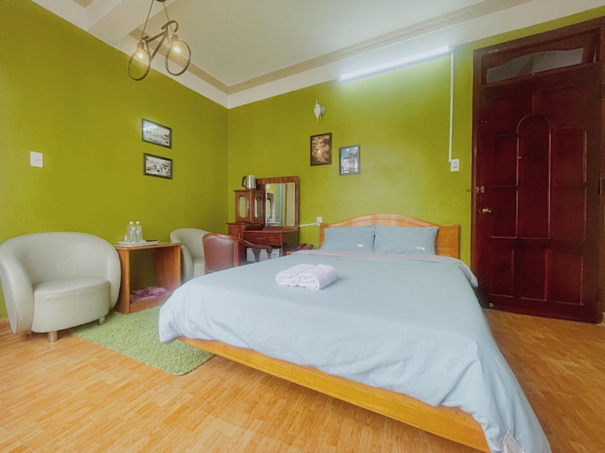 Hotel Khách sạn Anh Hào Dalat Exterior foto